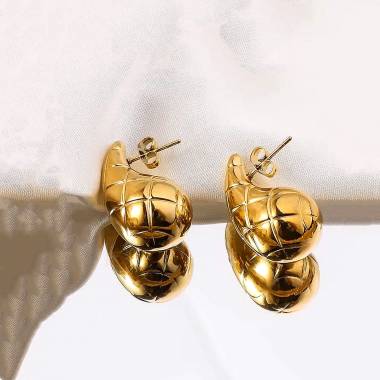 Γυναικεία Ατσάλινα Σκουλαρίκια Καρφωτά – Women’s Steel Earrings