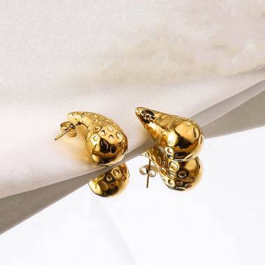 Γυναικεία Ατσάλινα Σκουλαρίκια Καρφωτά – Women’s Steel Earrings