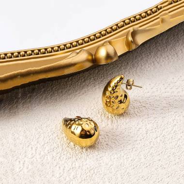 Γυναικεία Ατσάλινα Σκουλαρίκια Καρφωτά – Women’s Steel Earrings