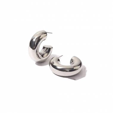 Γυναικεία Ατσάλινα Σκουλαρίκια Κρίκοι – Women’s Steel Earrings