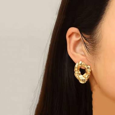Γυναικεία Ατσάλινα Σκουλαρίκια Καρφωτά – Women’s Steel Earrings