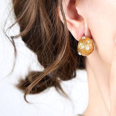 Γυναικεία Ατσάλινα Σκουλαρίκια Καρφωτά – Women’s Steel Earrings