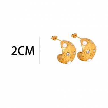 Γυναικεία Ατσάλινα Σκουλαρίκια Καρφωτά – Women’s Steel Earrings