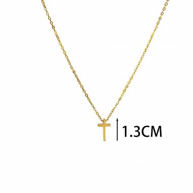 Γυναικείο Ατσάλινο Κολιέ Με Σταυρούς – Women’s Steel Necklace