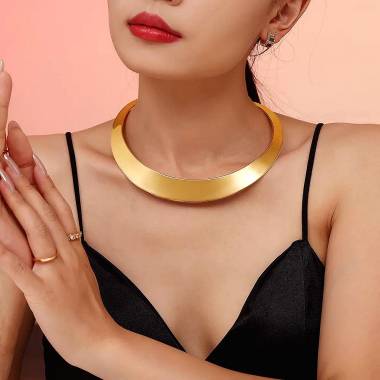 Γυναικείο Ατσάλινο Κολιέ Τσόκερ – Women’s Steel Necklace Chocker