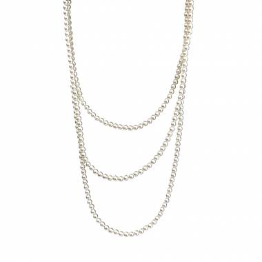 Γυναικείο Ατσάλινο Κολιέ Με Πέρλες – Women’s Steel Necklace