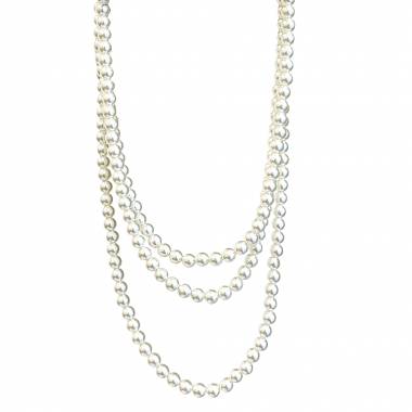 Γυναικείο Ατσάλινο Κολιέ Με Πέρλες – Women’s Steel Necklace