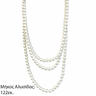 Γυναικείο Ατσάλινο Κολιέ Με Πέρλες – Women’s Steel Necklace
