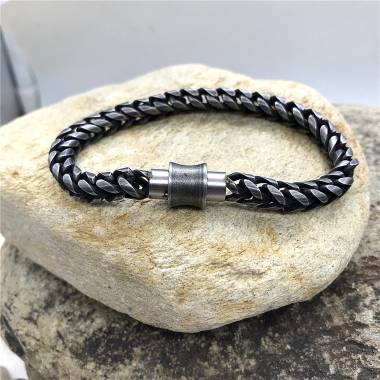 Ανδρικό Ατσάλινο Βραχιόλι 20εκ. - Men's Steel Bracelet