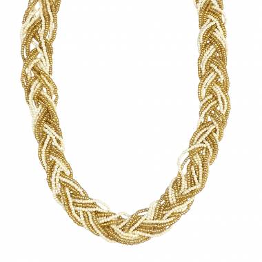 Γυναικείο Ατσάλινο Κολιέ Με Χάντρες 49εκ – Women’s Steel Necklace