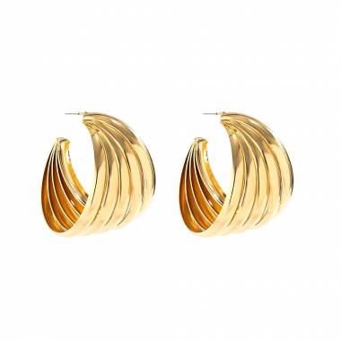 Γυναικεία Ατσάλινα Σκουλαρίκια Κρίκοι - Women's Steel Earrings