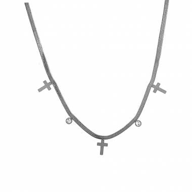 Γυναικείο Ατσάλινο Κολιέ – Women’s Steel Necklace (Αντιγραφή)