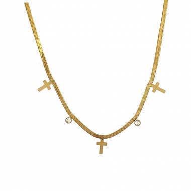 Γυναικείο Ατσάλινο Κολιέ – Women’s Steel Necklace (Αντιγραφή)