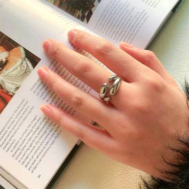 Γυναικείο Ατσάλινο Ρυθμιζόμενο Δαχτυλίδι - Woman's Steel Ring