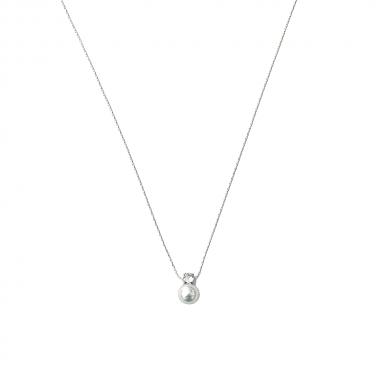 Γυναικείο Ατσάλινο Κολιέ Με Πέρλα – Women’s Steel Necklace