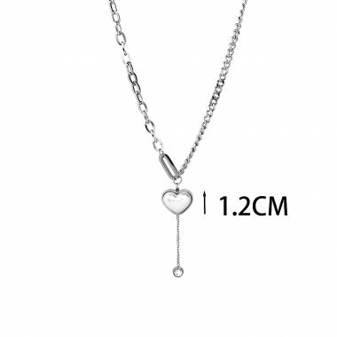 Γυναικείο Ατσάλινο Κολιέ Με Καρδιά – Women’s Steel Necklace