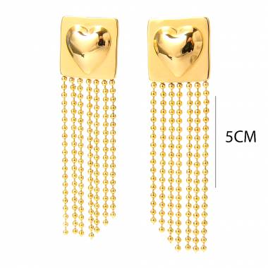 Γυναικεία Ατσάλινα Σκουλαρίκια - Women's Steel Earings