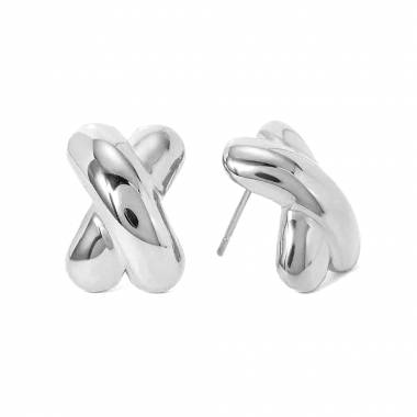 Γυναικεία Ατσάλινα Σκουλαρίκια Καρφωτά - Women's Steel Earrings
