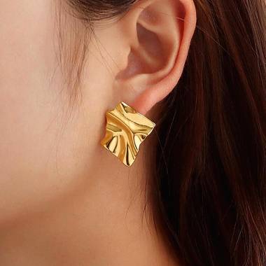 Γυναικεία Ατσάλινα Σκουλαρίκια Καρφωτά - Women's Steel Earrings