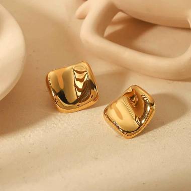 Γυναικεία Ατσάλινα Σκουλαρίκια Καρφωτά - Women's Steel Earrings