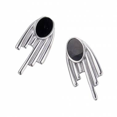 Γυναικεία Ατσάλινα Σκουλαρίκια Καρφωτά - Women's Steel Earrings