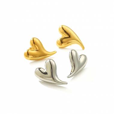 Γυναικεία Ατσάλινα Σκουλαρίκια Καρφωτά - Women's Steel Earrings