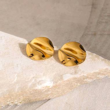 Γυναικεία Ατσάλινα Σκουλαρίκια Καρφωτά - Women's Steel Earrings