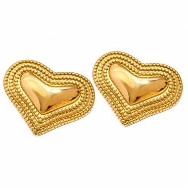 Γυναικεία Ατσάλινα Σκουλαρίκια - Women's Steel Earrings