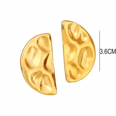 Γυναικεία Ατσάλινα Σκουλαρίκια - Women's Steel Earrings