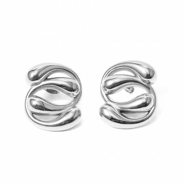 Γυναικεία Ατσάλινα Σκουλαρίκια - Women's Steel Earrings