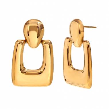 Γυναικεία Ατσάλινα Σκουλαρίκια - Women's Steel Earrings