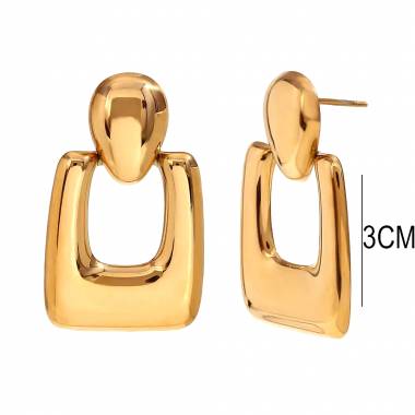 Γυναικεία Ατσάλινα Σκουλαρίκια - Women's Steel Earrings