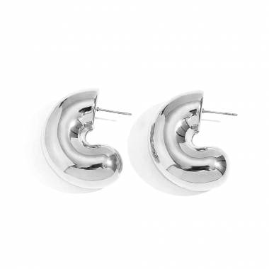 Γυναικεία Ατσάλινα Σκουλαρίκια - Women's Steel Earrings