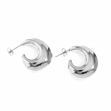 Γυναικεία Ατσάλινα Σκουλαρίκια - Women's Steel Earrings