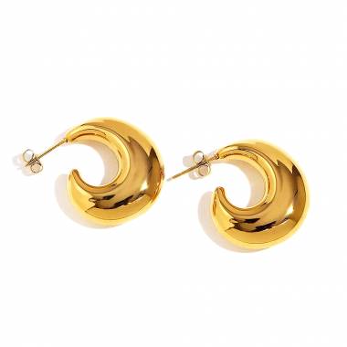 Γυναικεία Ατσάλινα Σκουλαρίκια - Women's Steel Earrings