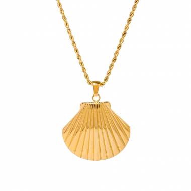 Γυναικείο Ατσάλινο Κολιέ Κοχύλι – Women’s Steel Necklace