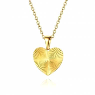 Γυναικείο Ατσάλινο Κολιέ Με Καρδιά – Women’s Steel Necklace
