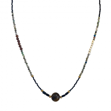 Γυναικείο Ατσάλινο Κολιέ Με Χάντρες – Women’s Steel Necklace