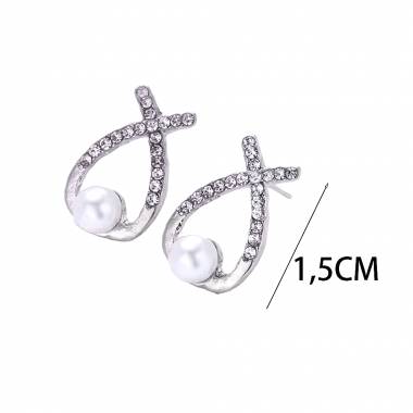 Γυναικεία Ατσάλινα Σκουλαρίκια Καρφωτά – Women’s Steel Earrings