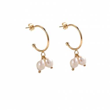Γυναικεία Ατσάλινα Σκουλαρίκια Κρίκοι – Women’s Steel Earrings
