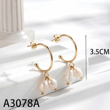 Γυναικεία Ατσάλινα Σκουλαρίκια Κρίκοι – Women’s Steel Earrings