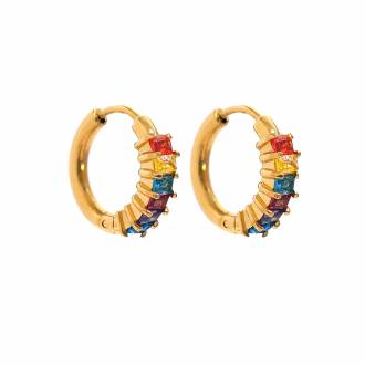 Γυναικεία Ατσάλινα Σκουλαρίκια Κρίκοι – Women’s Steel Earrings