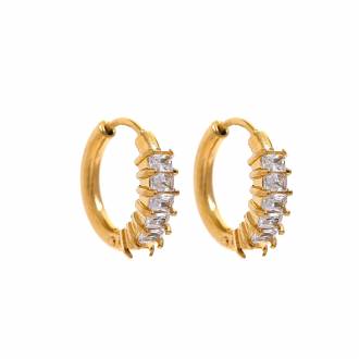 Γυναικεία Ατσάλινα Σκουλαρίκια Κρίκοι – Women’s Steel Earrings