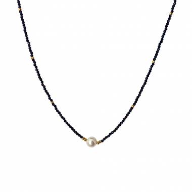 Γυναικείο Ατσάλινο Κολιέ Με Πέρλα – Women’s Steel Necklace