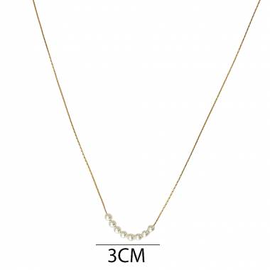 Γυναικείο Ατσάλινο Κολιέ Με Πέρλες – Women’s Steel Necklace