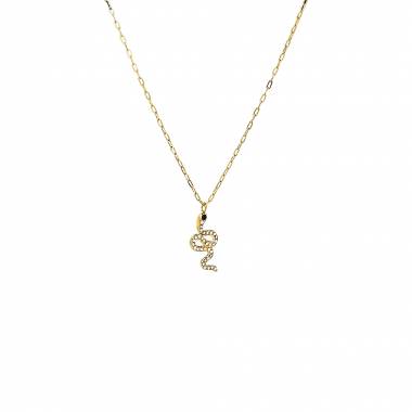 Γυναικείο Ατσάλινο Κολιέ Με Φίδι – Women’s Steel Necklace