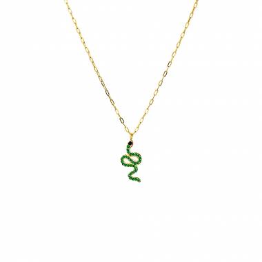 Γυναικείο Ατσάλινο Κολιέ Με Φίδι – Women’s Steel Necklace