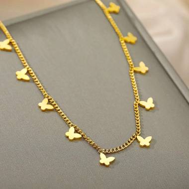 Γυναικείο Ατσάλινο Κολιέ Αλυσίδα – Women’s Steel Necklace (Αντιγραφή)
