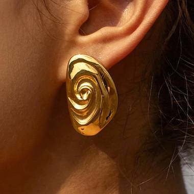 Γυναικεία Ατσάλινα Σκουλαρίκια Καρφωτά – Women’s Steel Earrings