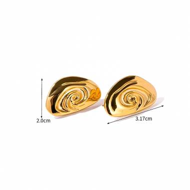 Γυναικεία Ατσάλινα Σκουλαρίκια Καρφωτά – Women’s Steel Earrings